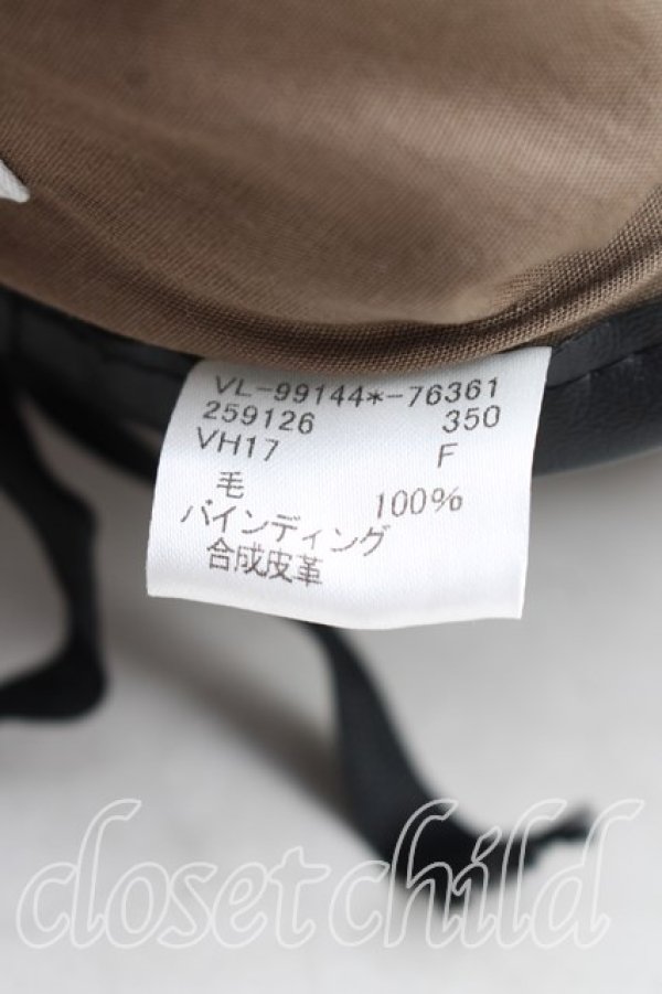 画像5: ヴィヴィアンウエストウッド MAN 中古 / フェルトメンズベレー  ベージュ  H-26-08-02-041-ha-OD-ZH (5)