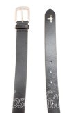 画像2: ヴィヴィアンウエストウッド MAN 中古 / ベーシックベルト  黒  H-26-08-02-051-gd-OD-ZH (2)
