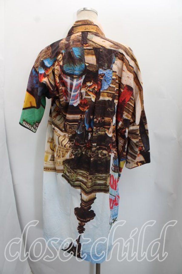 画像2: ANGLOMANIA 中古 / ピカデリーサーカスシャツ 38（ワンサイズ） マルチ  H-26-08-02-009-bl-OD-ZH (2)