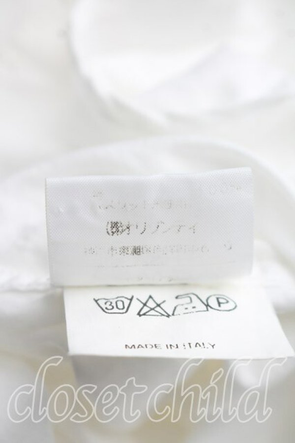 画像5: ヴィヴィアンウエストウッド MAN 中古 / カラーオーブ刺繍シャツ II(メンズM相当） 白  H-26-08-02-010-bl-OD-ZH (5)