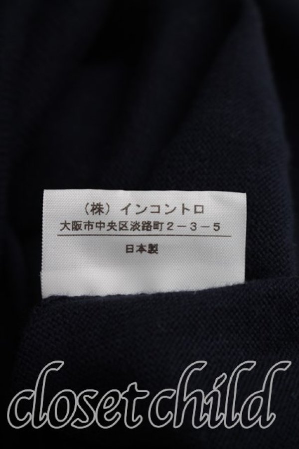 画像5: ヴィヴィアンウエストウッド 中古 / 単色オーブ刺繍ニット M 紺  H-26-08-02-013-to-OD-ZH (5)