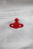 画像6: ヴィヴィアンウエストウッド 中古 / 単色オーブ刺繍Tシャツ 2（9号相当） 白  H-26-08-02-015-to-OD-ZH (6)