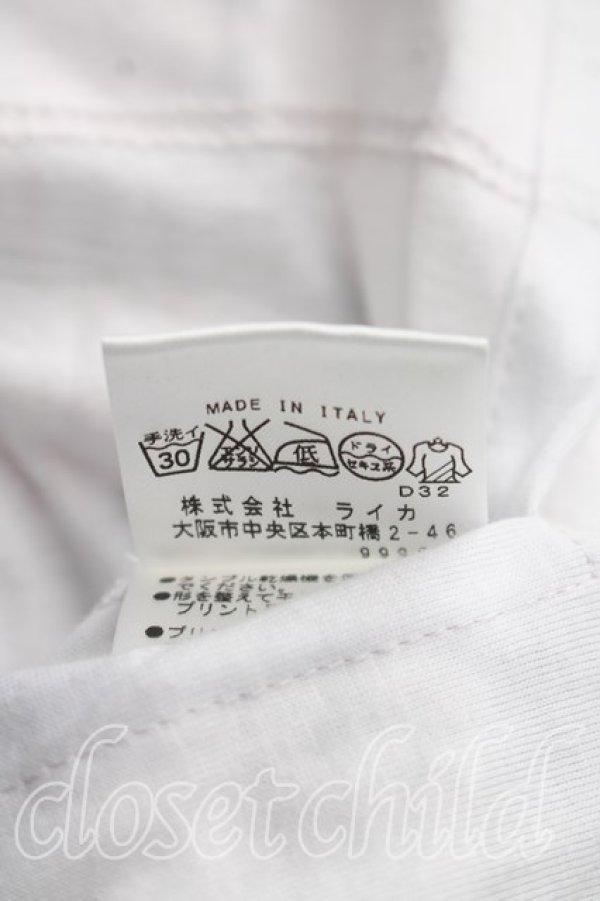 画像5: ヴィヴィアンウエストウッド 中古 / バンビpt長袖カットソー S 白  H-26-08-09-011-to-OD-ZH (5)