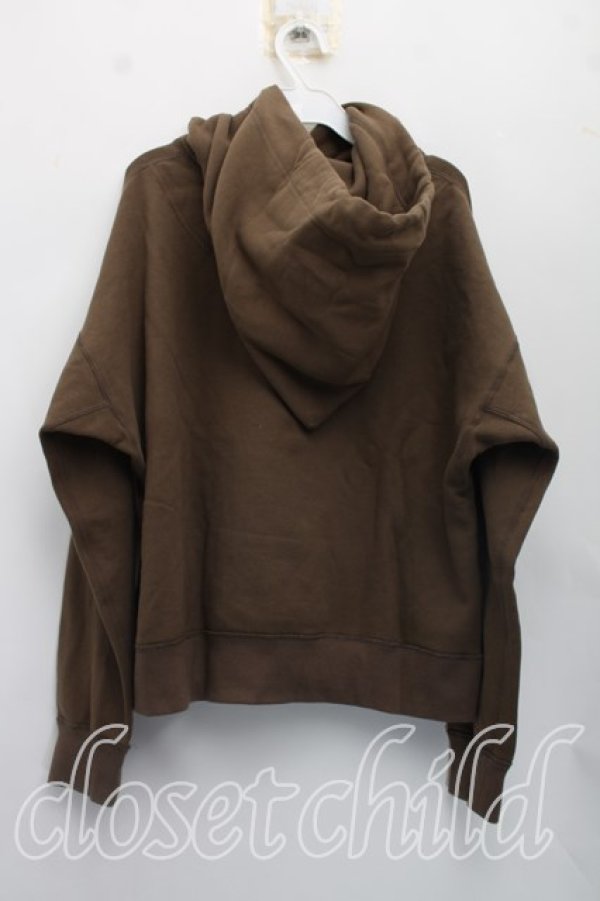 画像2: ヴィヴィアンウエストウッド 中古 / コットン裏毛起毛パーカー 00（ワンサイズ） カーキ  H-26-08-09-018-to-OD-ZH (2)