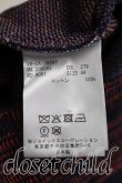 画像4: ヴィヴィアンウエストウッド MAN 中古 / ハーレークインカーディガン 44（メンズS相当） 青ｘ灰  H-26-08-16-027-to-OD-ZH (4)