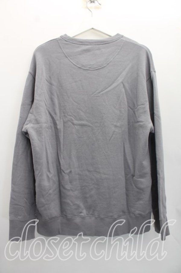 画像2: ヴィヴィアンウエストウッド MAN 中古 / LIQUID ORB SWEATSHIRT 46（メンズM相当） 灰  H-26-08-16-036-to-OD-ZH (2)