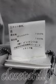 画像5: ANGLOMANIA 中古 / シャンタンウェンズデードレス 38（Mサイズ相当) 灰ｘ黒  H-26-08-16-004-op-OD-ZH (5)