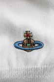 画像6: ヴィヴィアンウエストウッド 中古 / カラーオーブ刺繍コットンカーディガン S 白  H-26-08-16-039-to-OD-ZH (6)