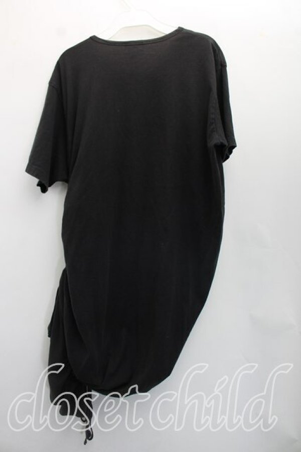 画像2: ヴィヴィアンウエストウッド MAN 中古 / ハニービーカーブシェイプ半袖Tシャツ 44（メンズS相当） 黒  H-26-08-16-041-to-OD-ZH (2)