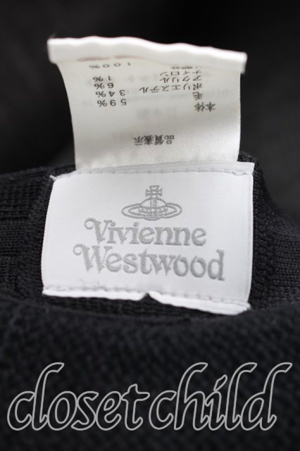 画像4: ヴィヴィアンウエストウッド 中古 / ハット  黒  H-26-08-16-043-ha-OD-ZH (4)