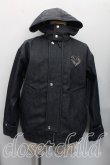 画像3: ヴィヴィアンウエストウッド MAN 中古 / クルトフードワークジャケット 44（メンズS相当） 紺  H-26-08-16-001-jc-OD-ZH (3)