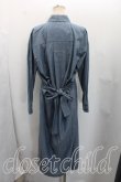 画像2: ヴィヴィアンウエストウッド 中古 / シャンブレーカバーオールワンピース 00（ワンサイズ） インディゴ  H-26-08-16-007-op-OD-ZH (2)