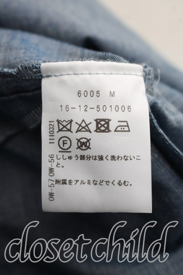 画像4: ヴィヴィアンウエストウッド 中古 / シャンブレーカバーオールワンピース 00（ワンサイズ） インディゴ  H-26-08-16-007-op-OD-ZH (4)