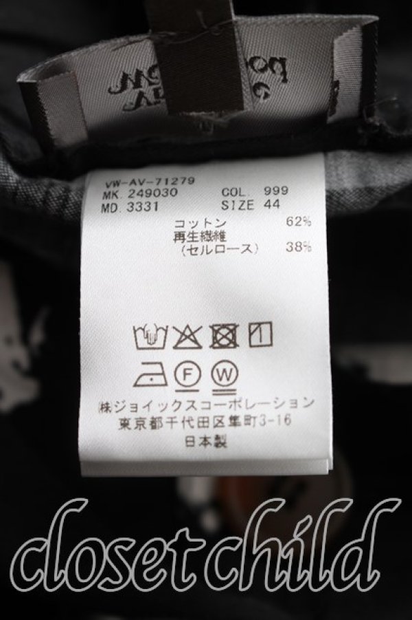 画像4: ヴィヴィアンウエストウッド MAN 中古 / ドット柄パンツ 44（メンズS相当） 黒ｘ白  H-26-08-16-014-pa-OD-ZH (4)