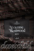 画像3: ヴィヴィアンウエストウッド MAN 中古 / ”WINTER"クラシックビッグシャツ 44（メンズS相当） 茶  H-26-08-16-016-bl-OD-ZH (3)