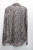 画像2: ヴィヴィアンウエストウッド MAN 中古 / リバティー柄シャツ 44（メンズS相当） 黒ｘピンクｘ白  H-26-08-16-017-bl-OD-ZH (2)