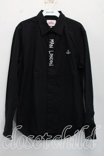 【ヴィヴィアンウエストウッド】美品 シャツ 長袖 ボウタイ ブラック 2 シャツ/ブラウス - ヴィヴィアンウェストウッド古着専門店 | closet child