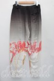 画像2: ヴィヴィアンウエストウッド 中古 / フラワーptグラデーションパンツ 2（9号相当） 黒  H-26-08-23-005-pa-OD-ZH (2)