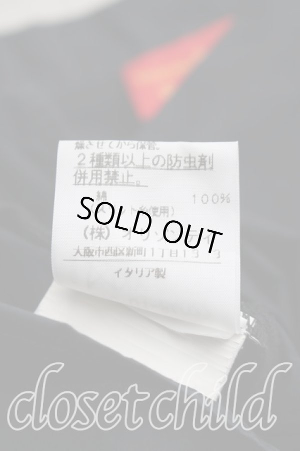 画像5: ヴィヴィアンウエストウッド 中古 / カラーオーブ刺繍シャツ I(7号相当） 黒  H-26-08-23-007-bl-OD-ZH (5)