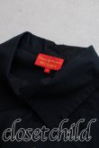 画像6: ヴィヴィアンウエストウッド 中古 / カラーオーブ刺繍シャツ I(7号相当） 黒  H-26-08-23-007-bl-OD-ZH (6)