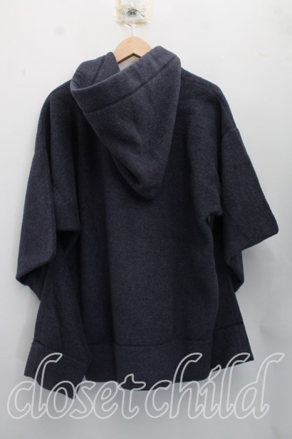 画像2: ANGLOMANIA 中古 / フリースパーカー 38（M相当） 紺  H-26-08-23-010-to-OD-ZH (2)