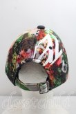 画像3: ヴィヴィアンウエストウッド 中古 / フリーダムファイターキャップ  黒ｘ緑  H-26-08-23-012-ha-OD-ZH (3)