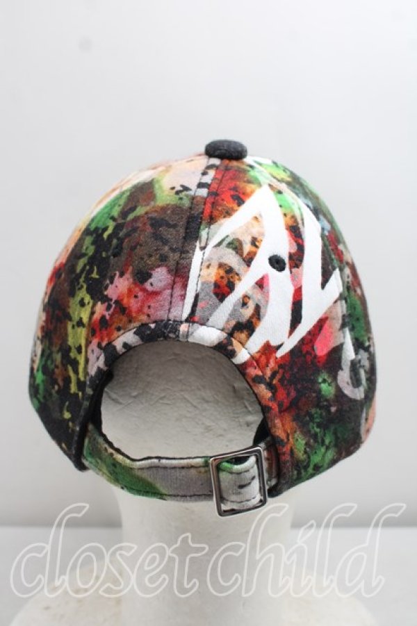 画像3: ヴィヴィアンウエストウッド 中古 / フリーダムファイターキャップ  黒ｘ緑  H-26-08-23-012-ha-OD-ZH (3)