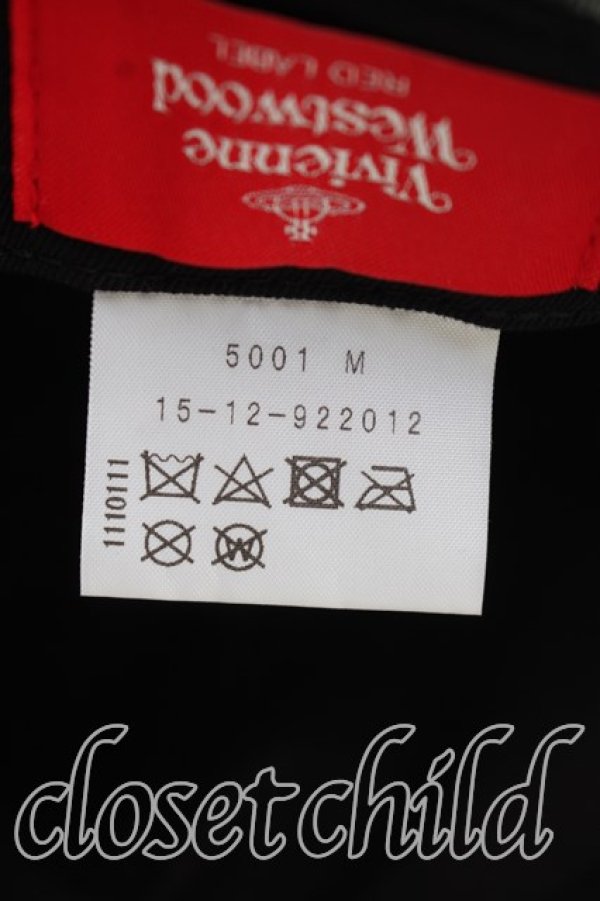 画像5: ヴィヴィアンウエストウッド 中古 / フリーダムファイターキャップ  黒ｘ緑  H-26-08-23-012-ha-OD-ZH (5)