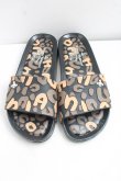 画像2: ヴィヴィアンウエストウッド×Melissa 中古 / BEACH SLIDE ADサンダル EU39（24.5cm相当） 黒  H-26-08-23-013-sh-OD-ZH (2)