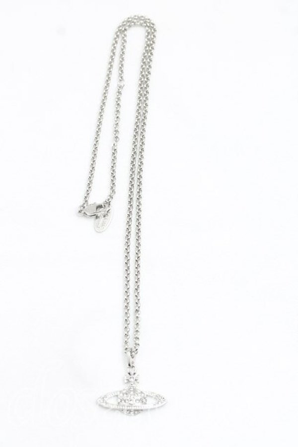 画像3: ヴィヴィアンウエストウッド 中古 / ミニバスレリーフネックレス  シルバー  H-26-08-30-021-nl-OD-ZH (3)