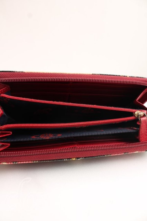 画像4: ヴィヴィアンウエストウッド 中古 / ダービー長財布  エキシビジョン  H-26-08-30-024-wa-OD-ZH (4)