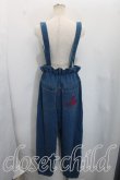 画像2: ヴィヴィアンウエストウッド 中古 / サスペンダーデニム 00（ワンサイズ） インディゴ  H-26-08-30-005-pa-OD-ZH (2)