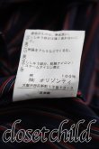 画像5: ヴィヴィアンウエストウッド 中古 / ストライプタイフロントシャツ 2（9号相当） 紺ｘ赤  H-26-08-30-006-bl-OD-ZH (5)
