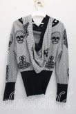 画像2: ヴィヴィアンウエストウッド 中古 / デイオブザデットカーディガン 2（9号相当） 黒  H-26-08-30-015-to-OD-ZH (2)