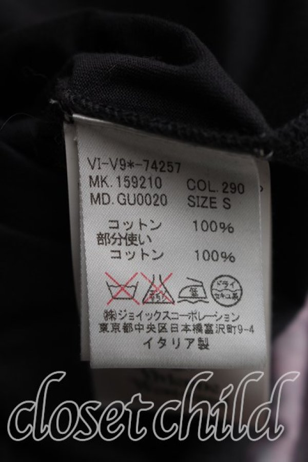 画像4: ヴィヴィアンウエストウッド MAN 中古 / モザイク柄切替アローカットソー S チャコールグレー  H-26-09-06-021-to-OD-ZH (4)
