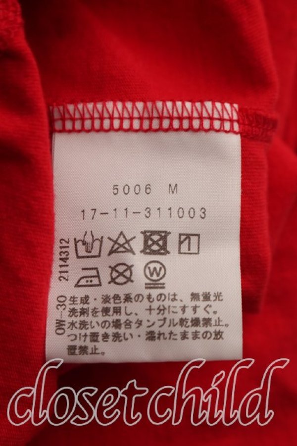 画像4: ANGLOMANIA 中古 / カットラスオーブptBIGカットソー 38（M相当） 赤  H-26-09-06-024-to-OD-ZH (4)