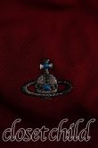 画像5: ヴィヴィアンウエストウッド MAN 中古 / オーブ刺繍フラップカーディガン 44（メンズS相当） 赤  H-26-09-06-026-to-OD-ZH (5)