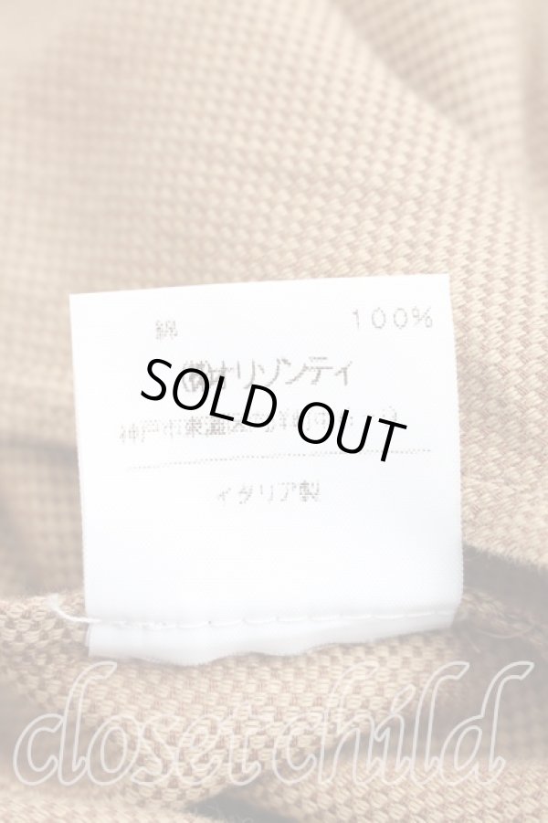 画像5: ヴィヴィアンウエストウッド 中古 / 変形ウエストコートシャツ UK10（11号相当） 茶  H-26-09-06-029-bl-OD-ZH (5)
