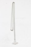 画像3: ヴィヴィアンウエストウッド 中古 / シンラインフラットオーブネックレス  シルバー  H-26-09-06-038-nl-OD-ZH (3)