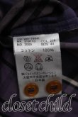 画像4: ヴィヴィアンウエストウッド MAN 中古 / タータンチェックシャツ 44（メンズS相当） 紫  H-26-09-06-009-bl-OD-ZH (4)