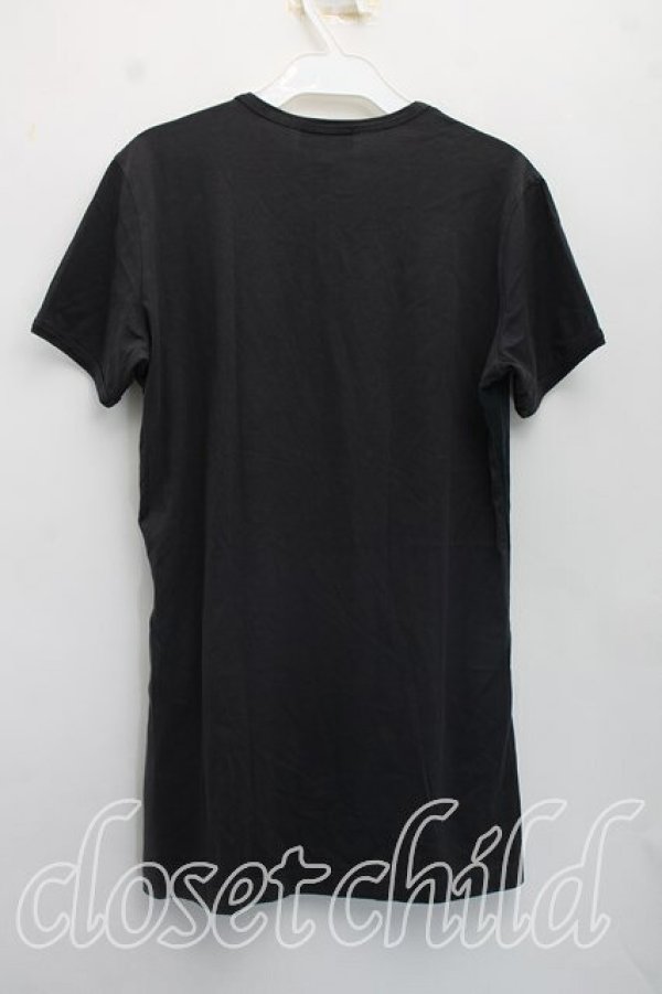 画像2: ヴィヴィアンウエストウッド 中古 / CHAOS刺繍Tシャツ M 黒  H-26-09-06-013-ts-OD-ZH (2)