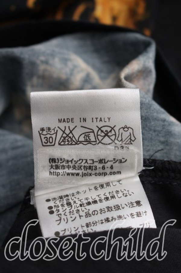 画像5: ヴィヴィアンウエストウッド 中古 / CHAOS刺繍Tシャツ M 黒  H-26-09-06-013-ts-OD-ZH (5)
