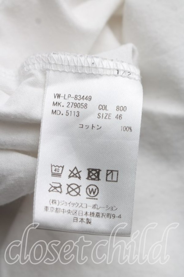 画像4: ヴィヴィアンウエストウッド MAN 中古 / ドッグクレストリラックスTシャツ 46（メンズM相当） 白ｘ青  H-26-09-06-015-ts-OD-ZH (4)