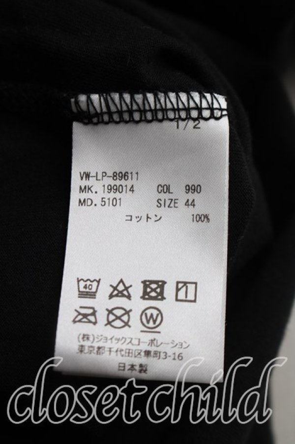 画像4: ヴィヴィアンウエストウッド MAN 中古 / ネックレスptTシャツ 44（メンズS相当） 黒  H-26-09-06-016-ts-OD-ZH (4)