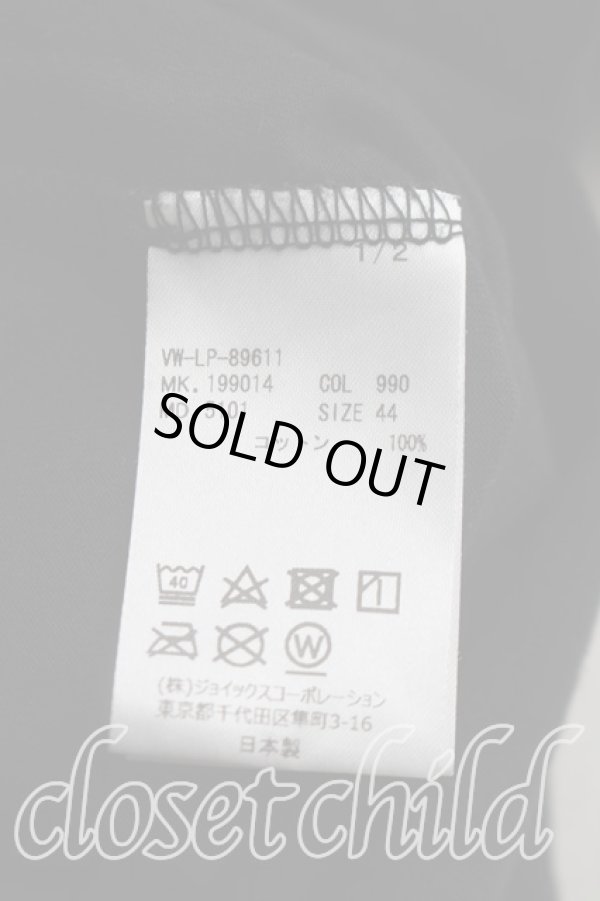 画像4: ヴィヴィアンウエストウッド MAN 中古 / ネックレスptTシャツ 44（メンズS相当） 黒  H-26-09-06-016-ts-OD-ZH (4)