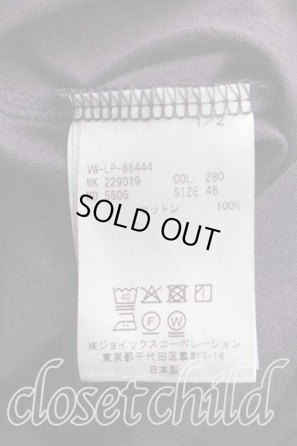 画像4: ヴィヴィアンウエストウッド MAN 中古 / オーブ刺繍カットソー 46（M相当） 灰  H-26-09-13-023-to-OD-ZH (4)