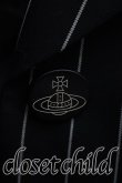 画像6: ヴィヴィアンウエストウッド 中古 / ストライプラブジャケット 02（9号相当） 黒  H-26-09-13-002-jc-OD-ZH (6)