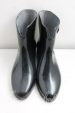 画像2: ヴィヴィアンウエストウッド×Melissa 中古 / bootie stud 38（24cm相当） 黒  H-26-09-13-036-sh-OD-ZH (2)