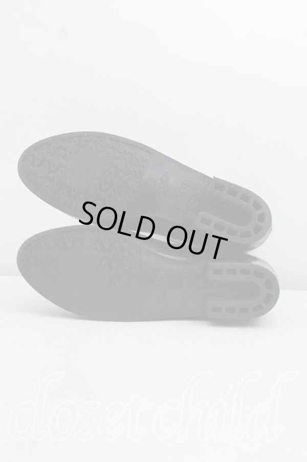 画像5: ヴィヴィアンウエストウッド×Melissa 中古 / bootie stud 38（24cm相当） 黒  H-26-09-13-036-sh-OD-ZH (5)