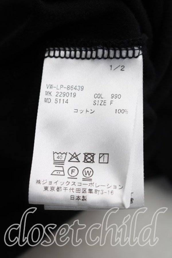 画像4: ヴィヴィアンウエストウッド MAN 中古 / オーブ刺繍BIGカットソー FREE 黒  H-26-09-13-012-ts-OD-ZH (4)